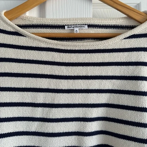 Reformation Jill Cotton Sweater - Picture 3 of 4